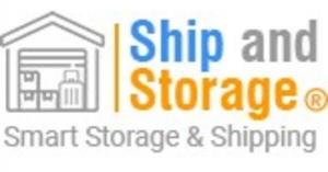 ShipAndStorage.com logo – AI-powered shipping and storage platform