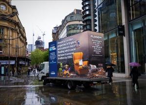 Flood Re - Digital Out of Home Campaign in Manchester