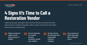 4 Signs It's Time to Call a Restoration Vendor