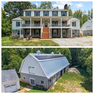 Well-maintained 8 BR/4.5 BA home w/finished basement on 6.029 +/- acres off Timberlake Rd. in desirable Windsor Hills area of Lynchburg, VA