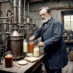 demonstrated that microbes cause fermentation and disease, and developed vaccines for rabies, anthrax, and chicken cholera