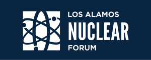 Los Alamos Nuclear Forum logo.