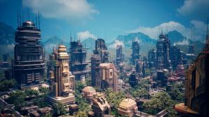 Sci Fi City Scene - Game Art - Juego Studios