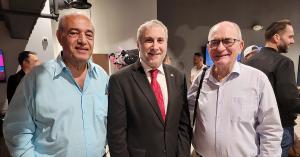 Quemars Naimi, Joe Kaufman & Brig. Gen. Yossi Kuperwasser