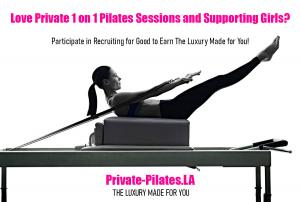 Participate in Recruiting for Good to earn one of ten 3 year private pilates luxury memberships www.Private-Pilates.LA The Luxury Made Just for You!