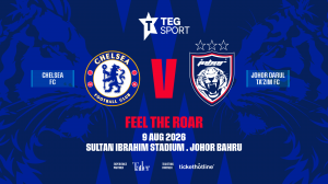 Chelsea's visit to Malaysia marks the final stop of the club's APAC pre-season tour, which also includes fixtures in Sydney, Hong Kong and Jakarta, before the Blues return to England to complete preparations for the new Premier League season.