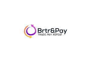 Brtr&Pay logo, an entertainment marketplace for creatives to barter skills, offer services, collaborate on projects, and earn money.