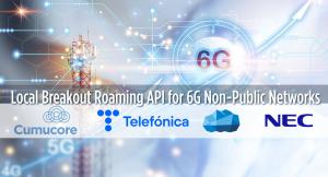 Local Breakout Roaming API for 6G Non-Public Networks