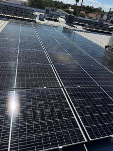 After Solar Panels Cleaning