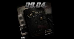 C.M. James The C.M. Files: The Black Book album cover announcing the September 4, 2026 release through C.M. Jaye Music.