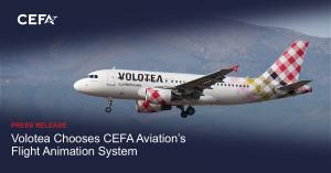 The image is showing a Volotea Aircraft
