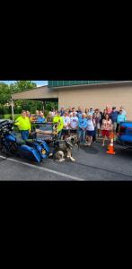 Tribute to Fallen Soldiers Memorial Torch Motorcycle Ride sponsored by Lane Roofing & Exteriors honoring fallen U.S. service members