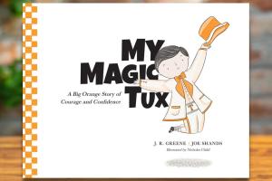 "My Magic Tux" Cover (photo courtesy of UT Press). Book cover image of "My Magic Tux."