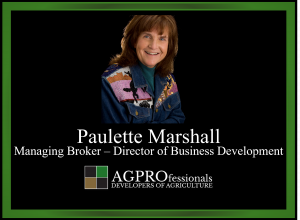Paulette Marshall - AGPROfessionals Real Estate Managing Broker - Director of Business Development