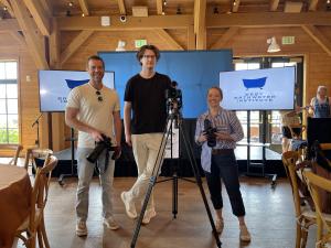 Rochester Video Pros filming event videography at corporate event in Rochester New York