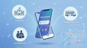 NoaConecta en acción: La plataforma permite a los equipos escolares gestionar y monitorear en tiempo real los accesos, retiros y traslados de los estudiantes, consolidando la trazabilidad en una sola interfaz segura.