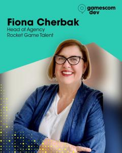 Fiona Cherbak of Rocket Game Talent leads session at gamescom dev