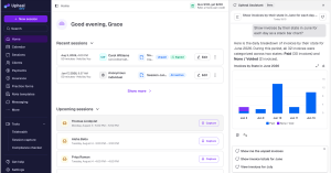 Tell Upheal's AI assistant what needs to be done