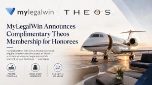 MyLegalWin and Cirrus Aviation Services Announce Complimentary Theos Membership for Honorees
