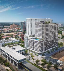 Construction is officially underway on two projects spanning ~350,000 square feet directly adjacent to West Palm Beach's Brightline station. Developers LD&D and IGEQ, together with capital and investment partner FrontRange Capital Partners, broke ground t