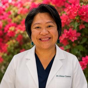 Dr. Elmar Zamora, at her practice of in home pet euthanasia in San Ramon, CA.