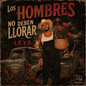 Portrait of LEYO wearing a black tank top for the release of “Los Hombres No Deben Llorar.”