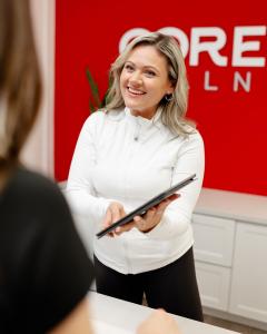 Treatment space at Corelife Wellness pelvic health clinic in Oakville