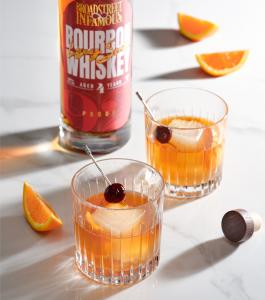 Every great Old Fashioned begins with a great bourbon. Experience Broadstreet Infamous—proudly served at all Gas South District bars and featured in the Atlanta Gladiators’ signature cocktail, the "Infamous Maximus."