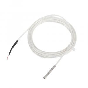 Evergreen PT1000 RTD Sensor Probe With Braided Cable