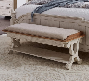 Farmhouse Reimagined Bed Bench