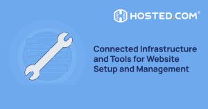 Website setup and management made easier with connected infrastructure and tools.