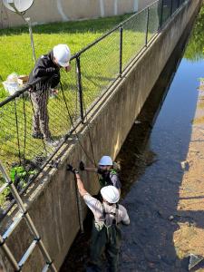 NJIT Center for Natural Resources Students in Field