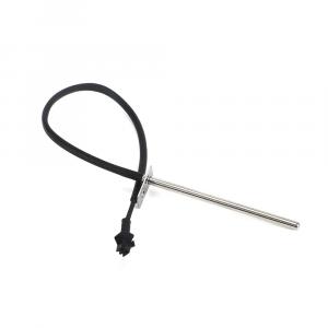 Evergreen Stainless Steel RTD Probe With Black Cable Connector