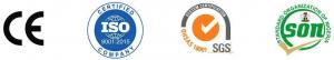 CE ISO SGS Credential Marks On Burt Machinery Website
