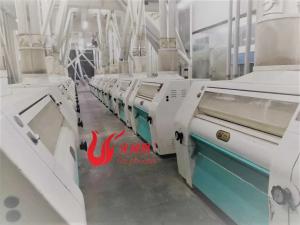 Roller Mills Installed In A Large Maize Production Line