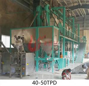 40 To 50TPD Maize Milling Plant For Custom Processing Plans
