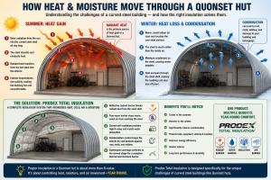 How Heat & Moisture Move Through a Quonset