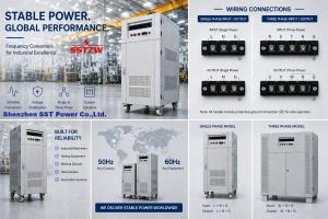 Shenzhen SST Power Industrial Frequency Converter Power Supply
