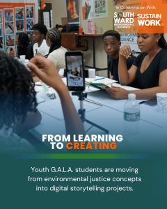 Students are learning how to interview