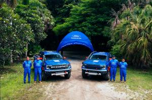 Ford Ranger Raptors at AXCR 2026