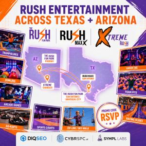 rush fun park coupon code is "RSVP