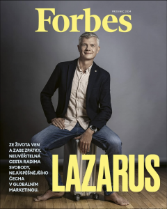 Radim Svoboda on Forbes Magazine front cover page