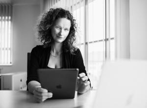 Lucie Strakova interacting warmly, highlighting her role as a trusted mentor and life coach for teenagers