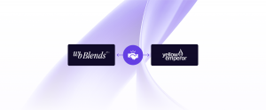WB Blends and Yellow Emperor logos connected by a partnership icon.