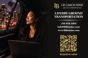 LB Limousine luxury ground transportation for executive travel, airport transfers, corporate events, and special occasions.