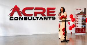Founder Audra L. Cunningham speaking at the ACRE Consultants Launch Event in Atlanta 2026