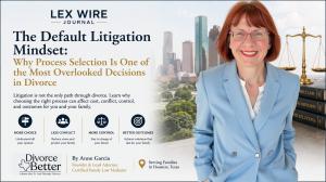 Anne Garcia, Texas divorce attorney and certified family law mediator