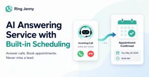 Ring Jenny AI Answering Service with Appointment Booking