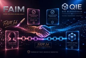 FAIM uses QIE Blockchain to Power FAIM Ink.