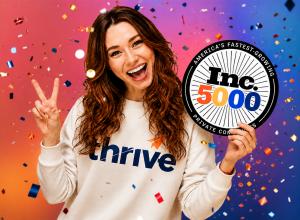 Thrive PEO celebrates being named to the Inc. 5000 list of America’s fastest-growing private companies for the second consecutive year.